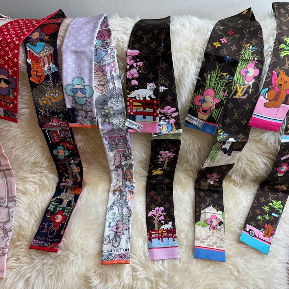 NEW Louis Vuitton Limited Edition Bandeaus Twillies